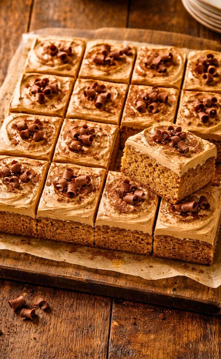 Mary Berry Coffee Fudge Traybake Recipe