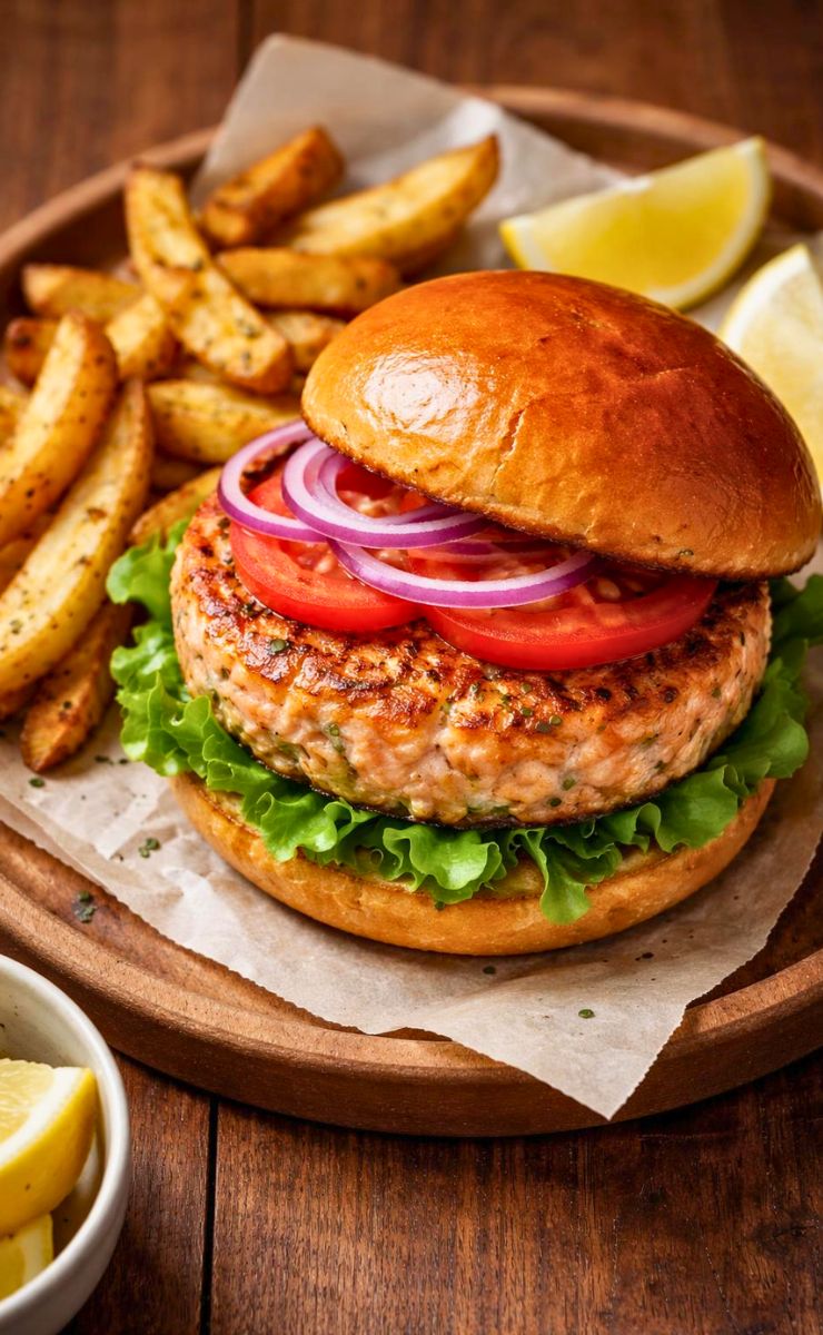 Mary Berry Salmon Burger Recipe