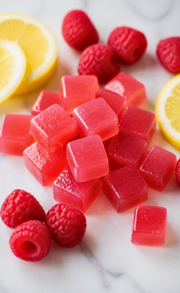 Raspberry Lemonade Electrolyte Gummies Recipe