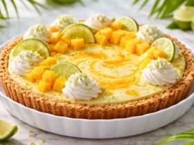 Tropical Mango Key Lime Pie Recipe