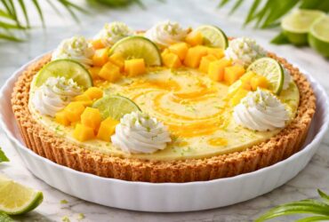 Tropical Mango Key Lime Pie Recipe