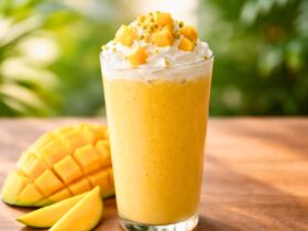 Tropical Mango Milkshake Recipe