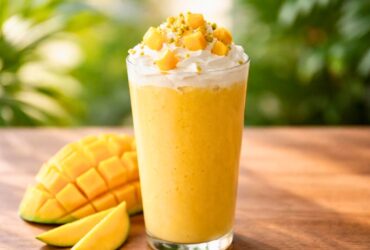 Tropical Mango Milkshake Recipe