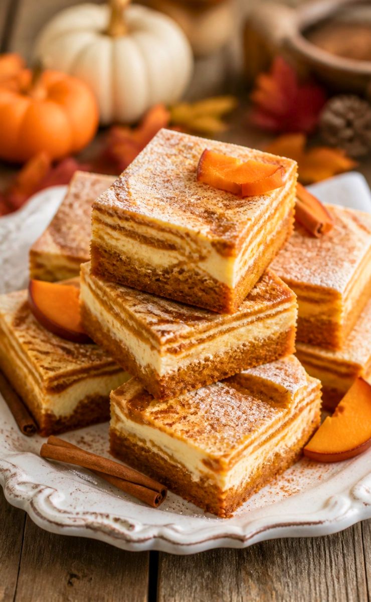 Paula Deen Pumpkin Cream Cheese Bars Recipe