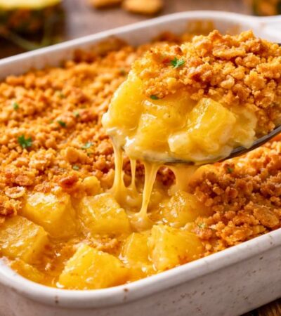 Pineapple Casserole with Ritz Crackers Recipe