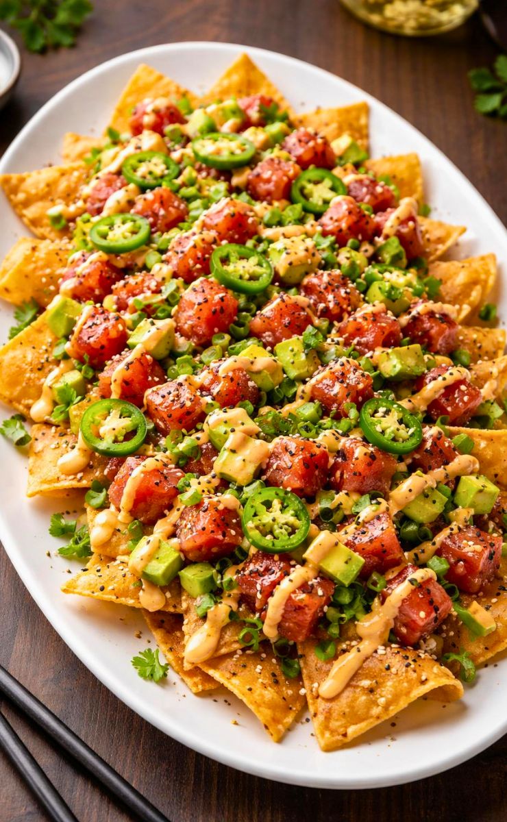 Yard House Poke Nachos Recipe